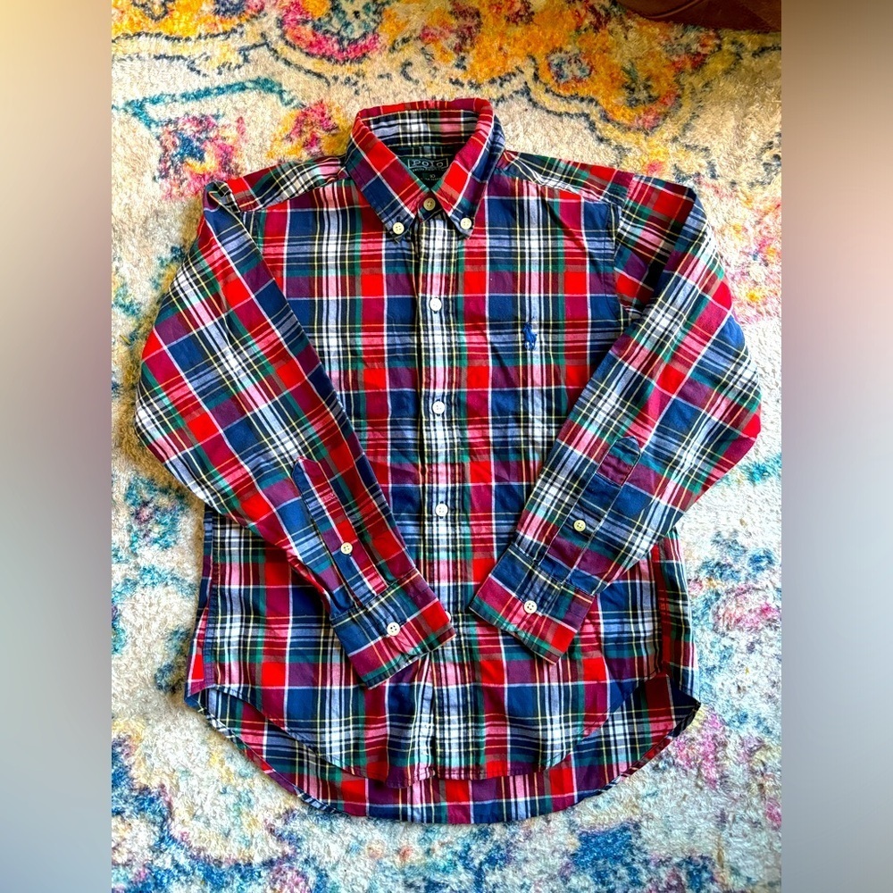 Polo Ralph Lauren Kids Shirt Size 10